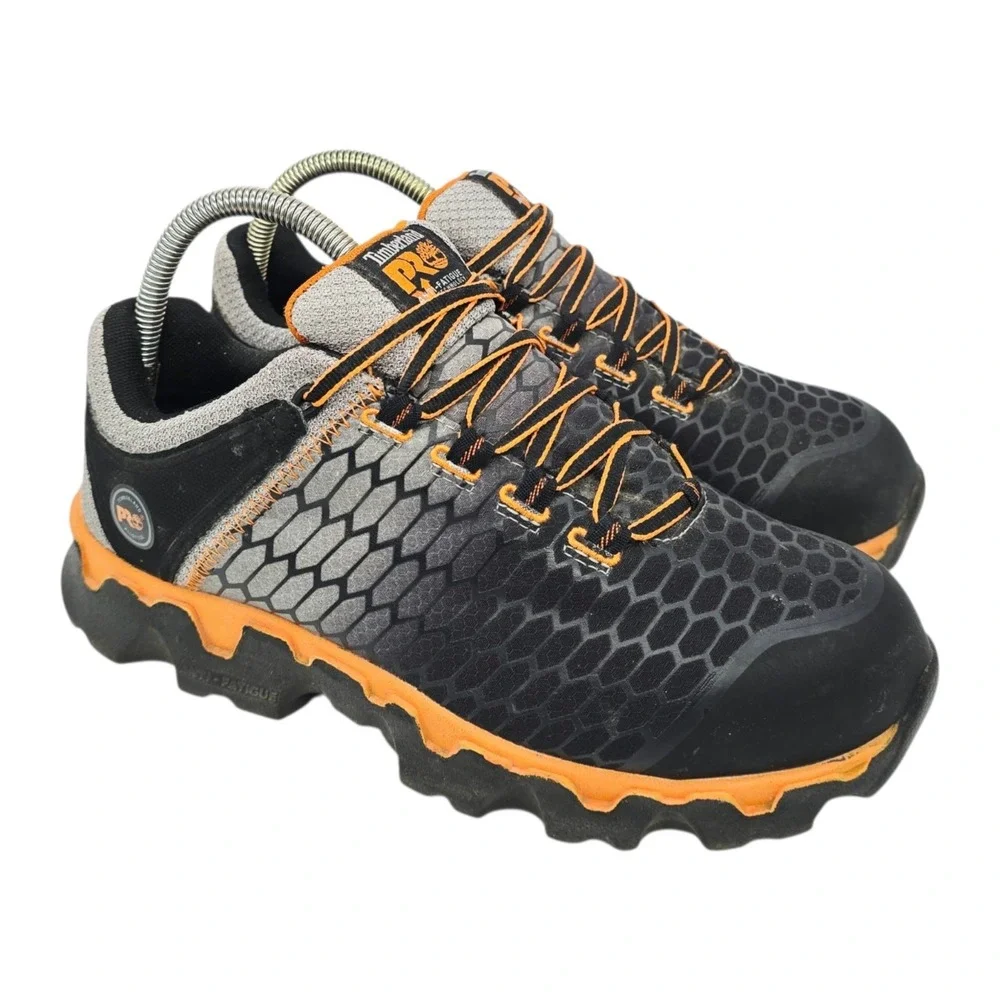 Timberland Shoes Mens 8 W Pro Powertrain Sport Alloy Toe Work Sneaker Safety